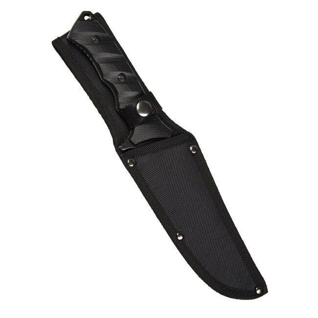 Mil-Tec Combat G10 coltello, nero