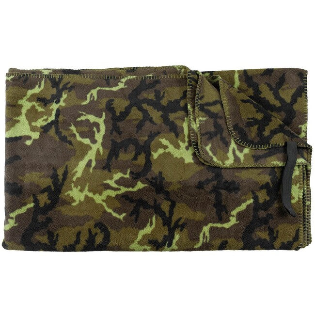 MFH M 95 CZ coperta in pile, mimetico, circa 200 x 150 cm