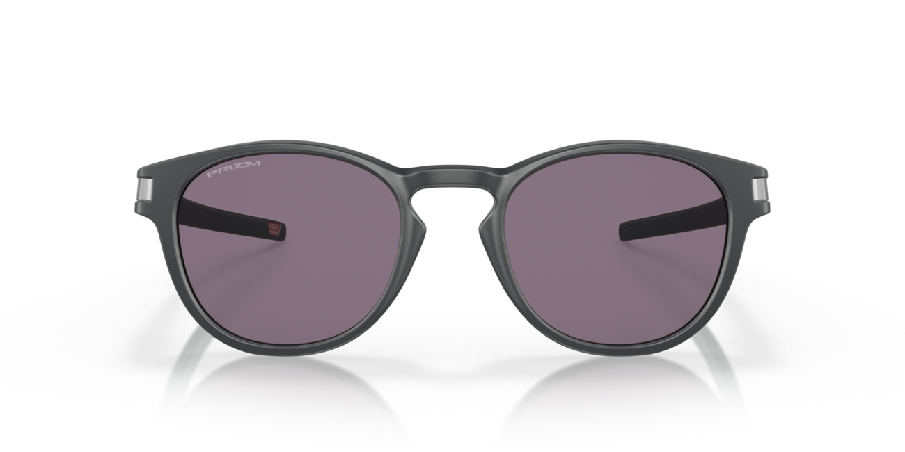 Oakley Latch occhiali da sole con telaio Matte Carbon e con le diapositive Prizm Grey 53