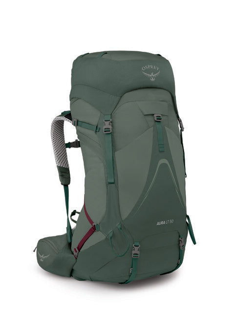 Osprey Aura Ag Lt 50 zaino da trekking, koseret/darjeeling spring gren