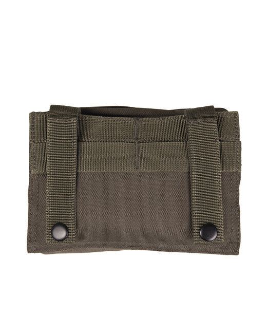 Mil-Tec piccola fondina laser cut orizzontale Molle, verde