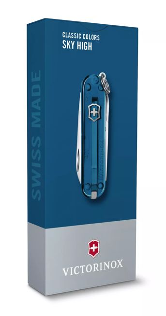 Victorinox Classic SD coltello tascabile trasparente, blu cielo