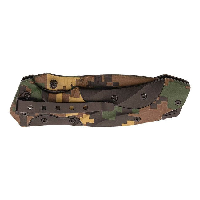 Herbertz 8,7 cm coltello, colore mimetico digital camo, alluminio