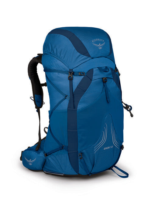 Osprey Exos 58 zaino, blue ribbon
