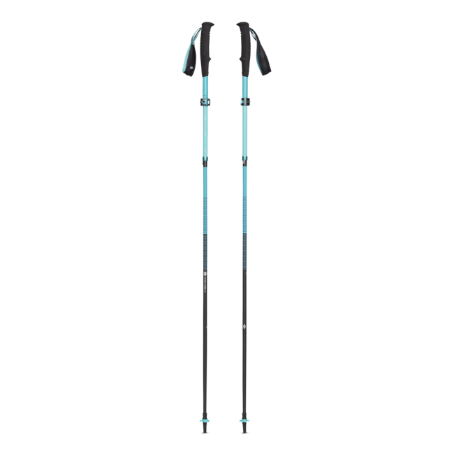 Black Diamond Distance Carbon Flz bastoncini da trekking da donna, patina scura