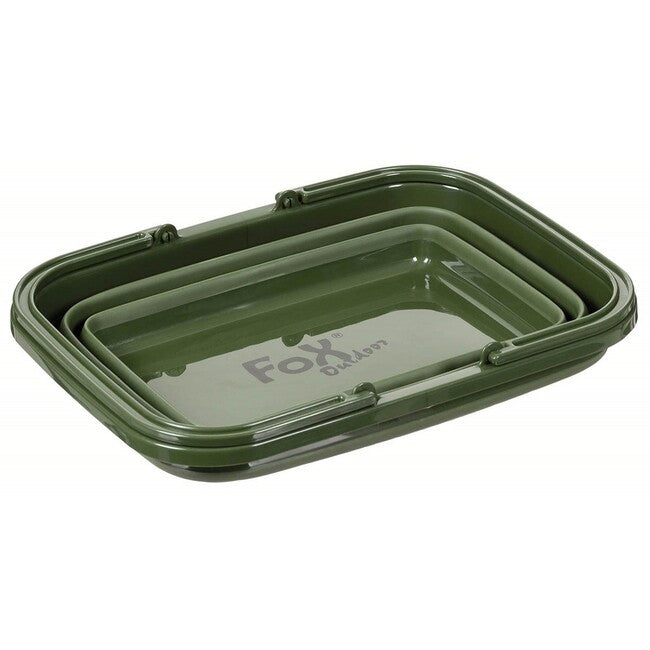 Fox Outdoor cestino pieghevole 9 l, oliva