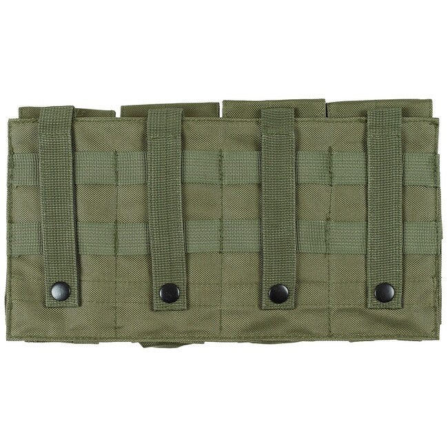 MFH marsupio MOLLE, 4 scomparti, verde OD