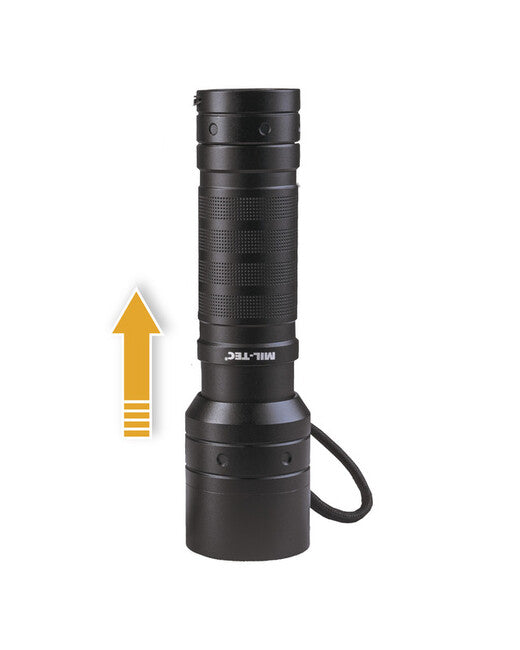 Mil-Tec Mission 520 torcia, nera