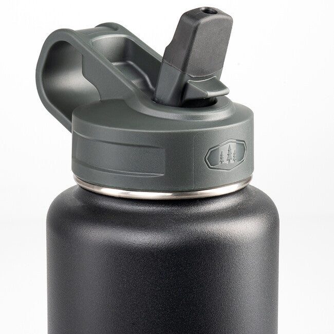 GSI Outdoors Tappo a vite di ricambio con cannuccia ribaltabile per bottiglie termiche isolate Wide Mouth Straw Top