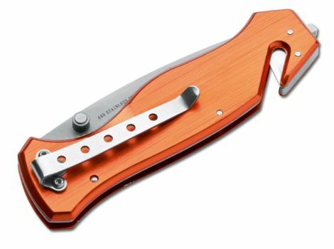 Böker Magnum Medic coltello di soccorso 8,5 cm, arancione, alluminio