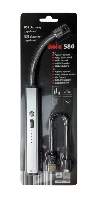 NOLA 586 accendino al plasma flessibile usb