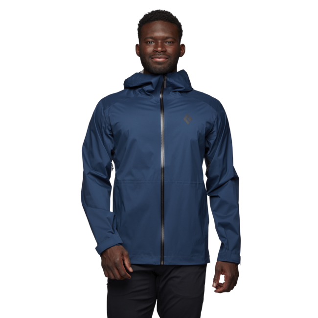 Black Diamond Stormline Stretch Rain Shell Giacca impermeabile uomo, indaco
