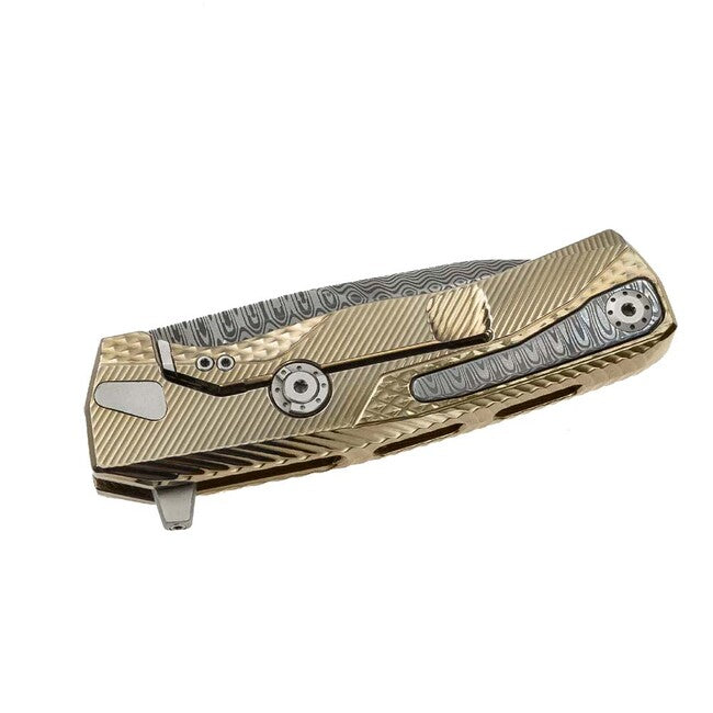 Lionsteel ROK DD GL coltello di lusso con manico in titanio massiccio