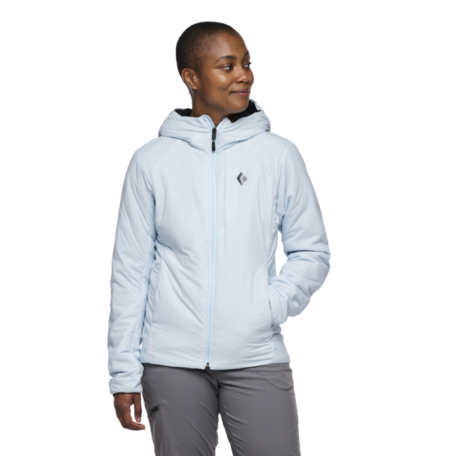 Black Diamond First Light Stretch felpa da donna, blu per l'assicurazione