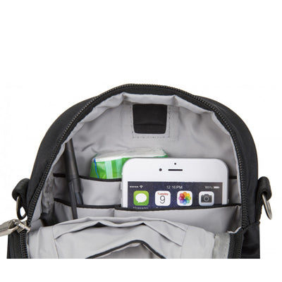 Travelon Classic Tour borsa a tracolla antifurto , nera