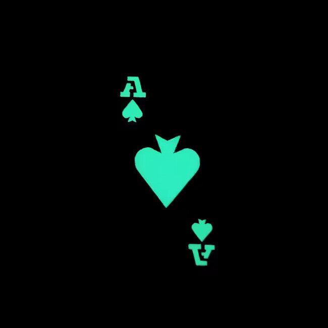 WARAGOD Carte da poker Asso di Picche, bosco