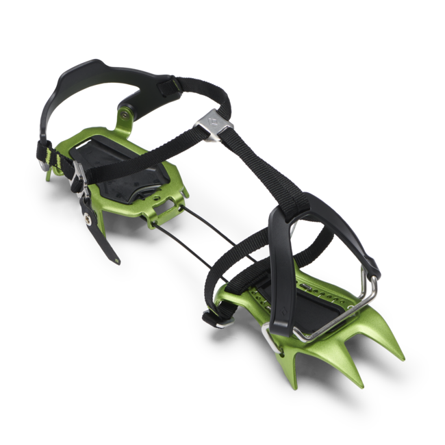 Black Diamond Neve Strap ramponi, verde invidia