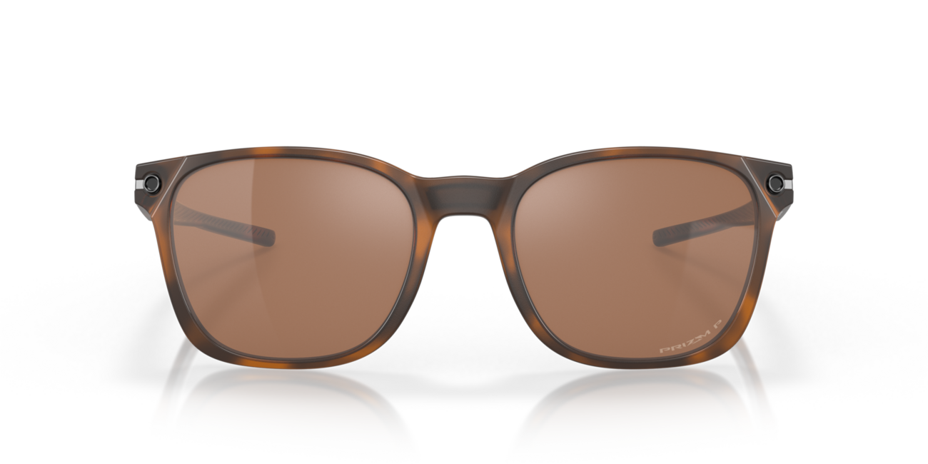 Oakley Ojector occhiali da sole con telaio Matte Brown Tortoise e con le diapositive Prizm Tungsten Polarized 55