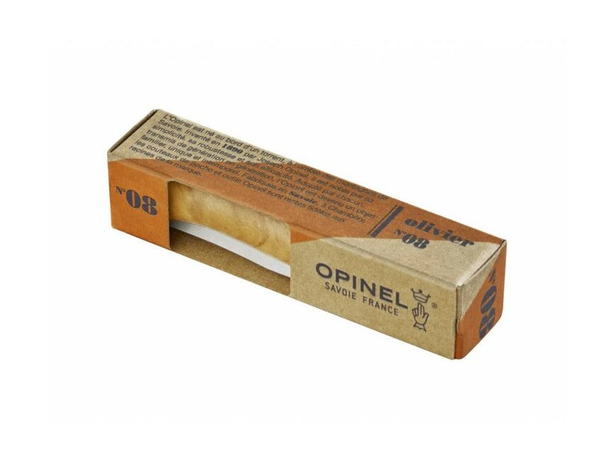 Opinel Vri N°08 inox, marrone