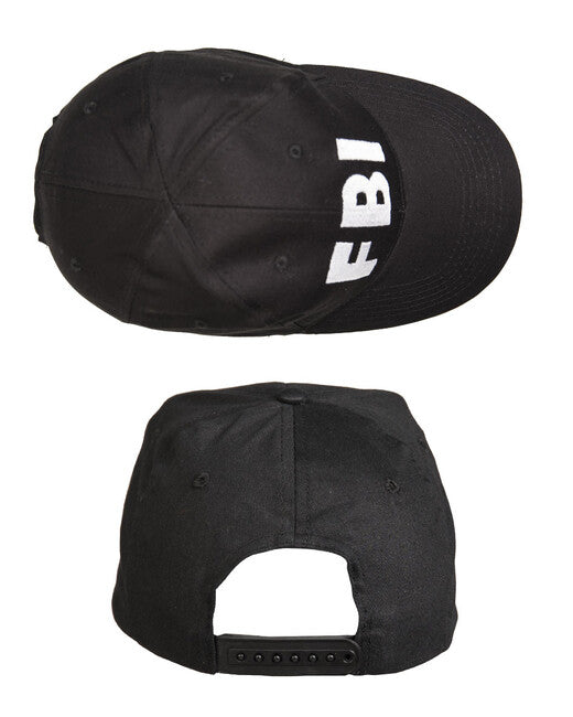 Mil-Tec cappello da Baseball nero FBI