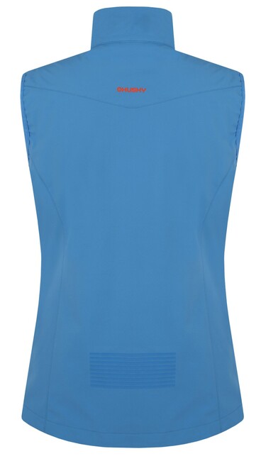 Husky Salien gilet softshell da donna, blu chiaro