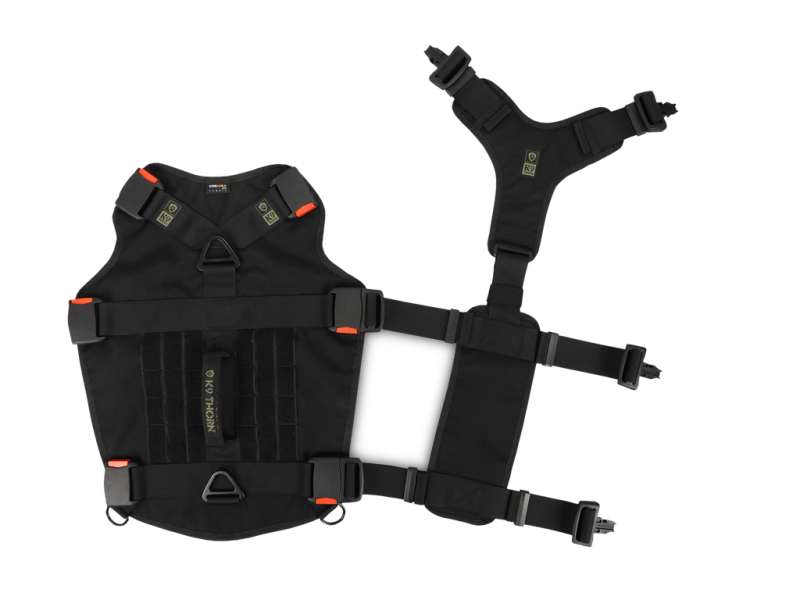 K9 Thorn ONE imbracatura, giallo riflettente, M