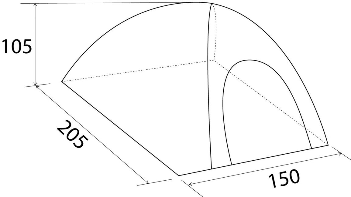 Brunner Strato 2 tenda da esterno