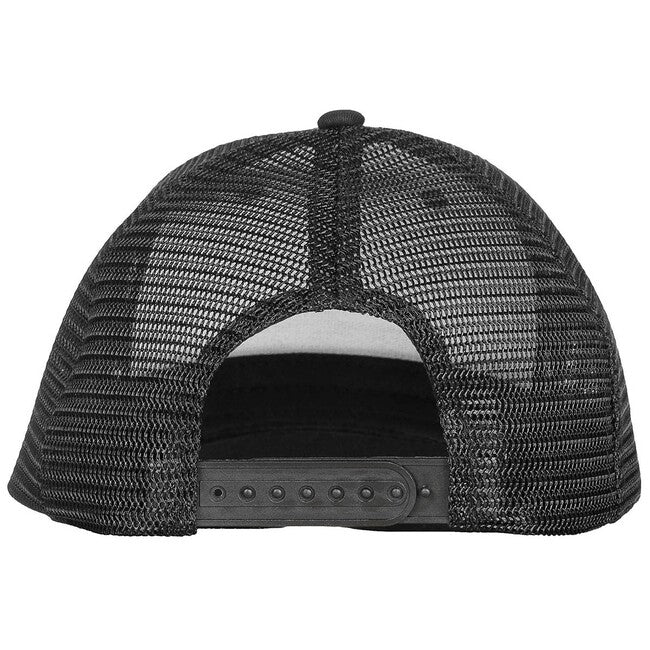 MFH Cappello Trucker, misura regolabile, nero