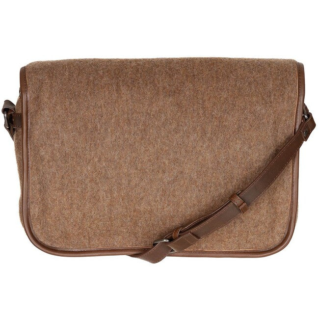 Pure Trash Borsa a tracolla con cinghie in vera pelle