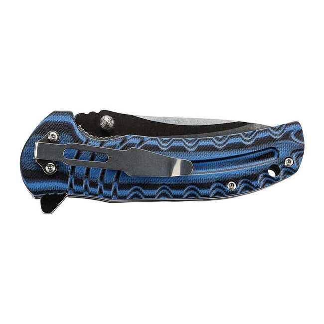 Herbertz Coltello a una mano 8,2 cm, blu-nero