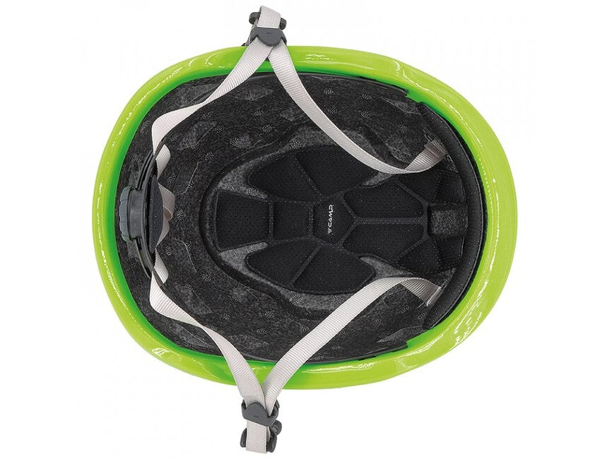 Camp Storm casco da arrampicata, grigio / lime