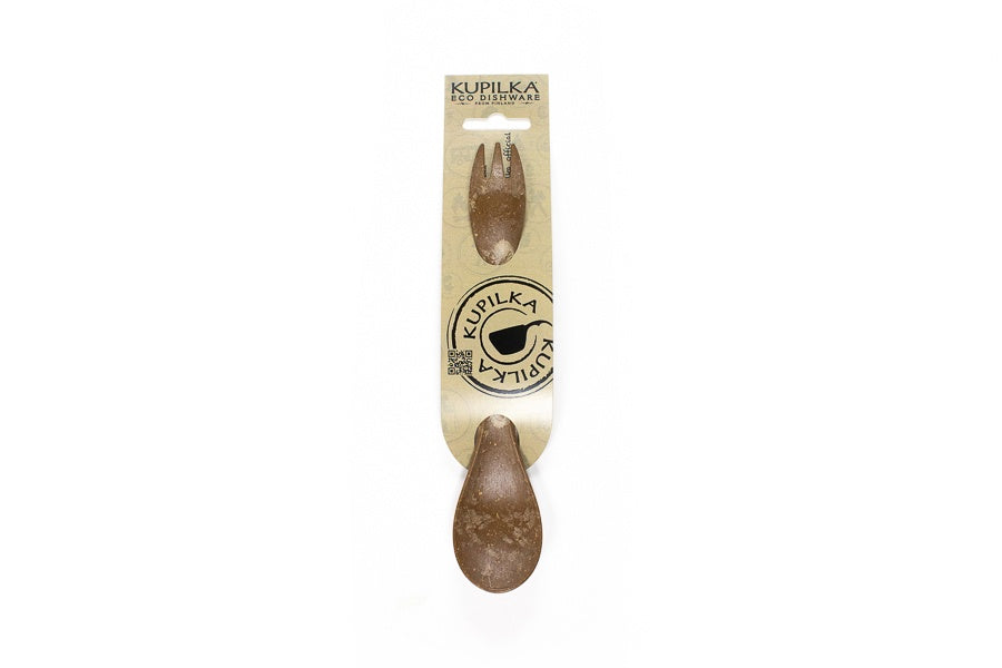 Kupilka Spork 205 cucchiaio e forchetta in uno, marrone