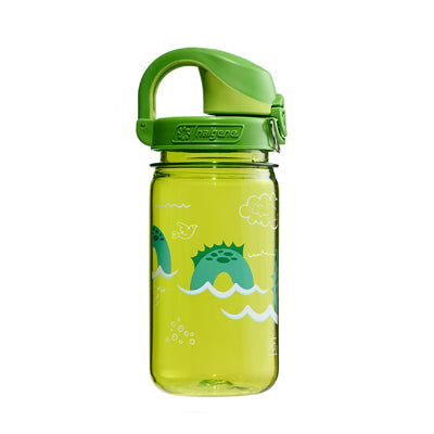 Nalgene Grip-n-Gulp Borraccia per bambini 0,35 L, verde nessie