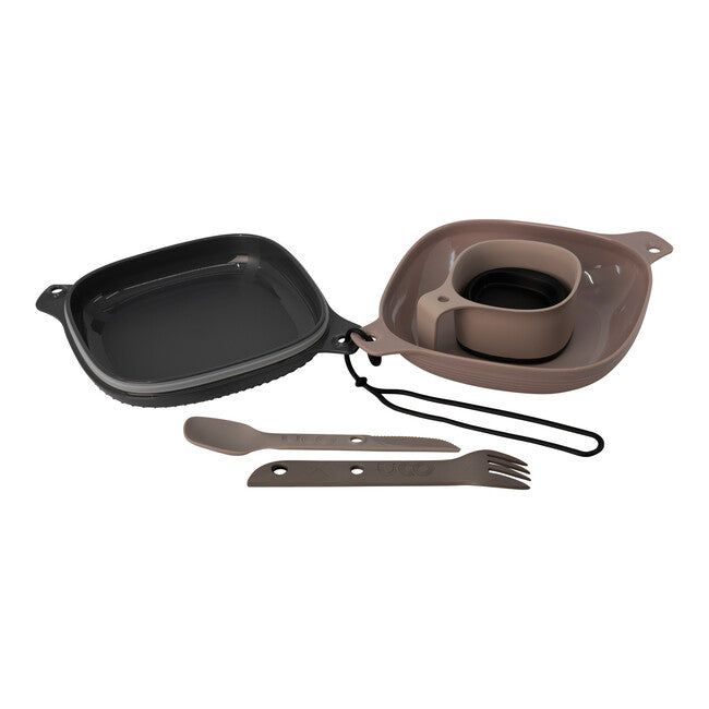 UCO Lunchbox 6 pezzi, grigio-beige