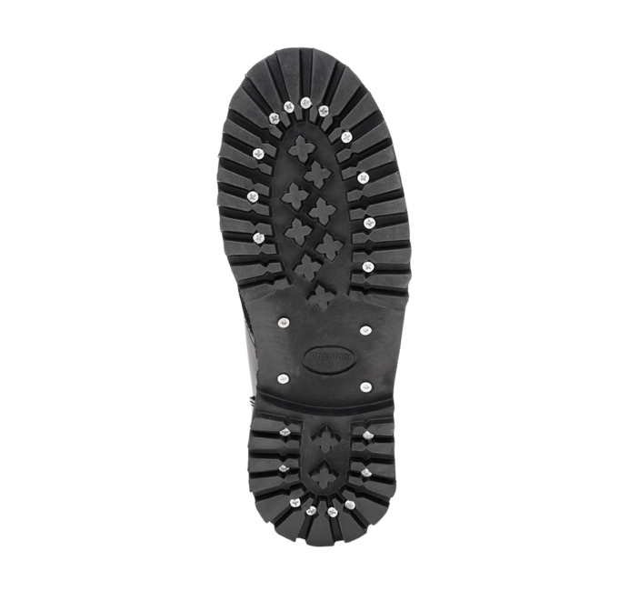 Brandit Phantom stivali in pelle con allacciatura a 20 file, nero