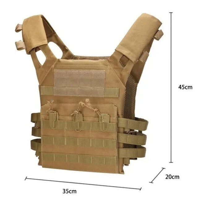 DRAGOWA Tactical JPC gilet tattico, multicam.green