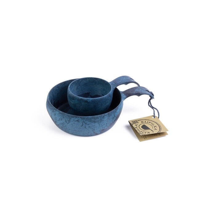 Kupilka 55 + 21 set di ciotola e tazza, blu