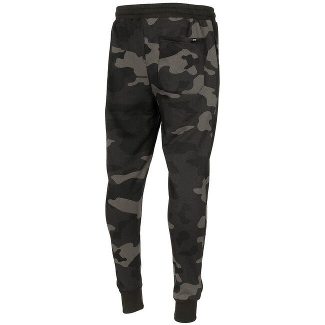MFH Pantaloni della tuta jogger, camo scuro
