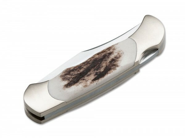 Böker Manufaktur Solingen Boy Scout coltello da tasca 5,7 cm, in corno
