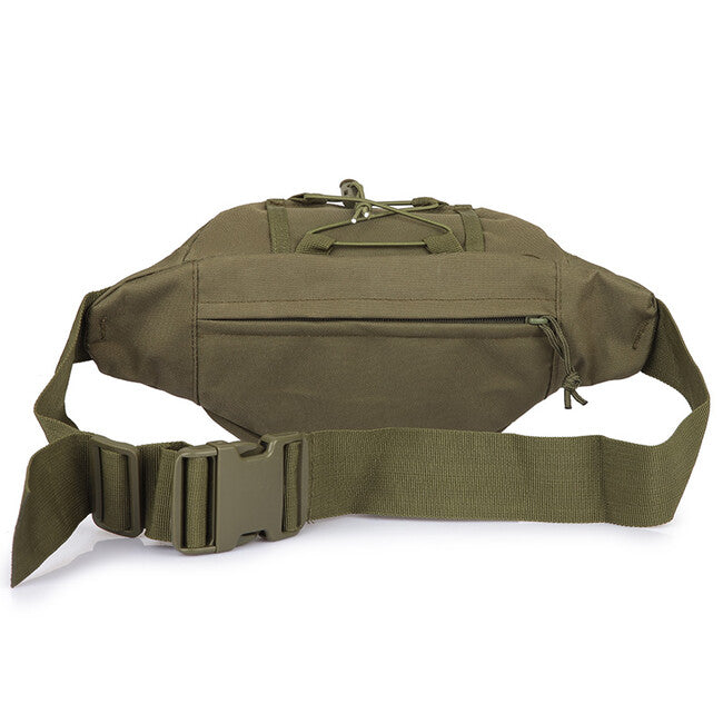 DRAGOWA Tactical marsupio tattico impermeabile, verde