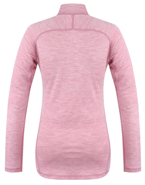 Husky DL Merow Zips merino shirt, rosa sbiadito