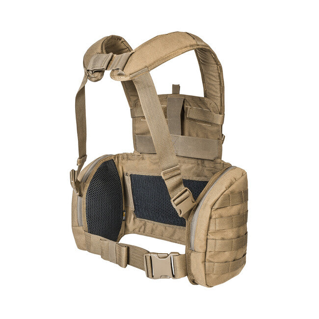 Tasmanian Tiger Rig MkII chest rig con tasche laterali , kaki