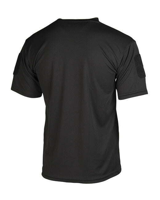 Mil-Tec Maglietta tattica quick dry a maniche corte, nera