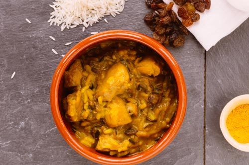 Jomipsa Pollo Forestia Madras con riso-sh
