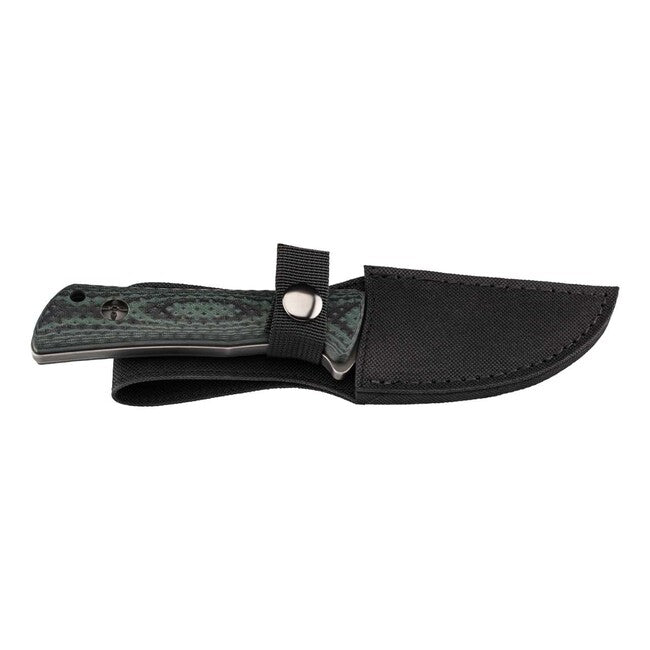 Herbertz Coltello da cintura 8,5 cm, verde-grigio