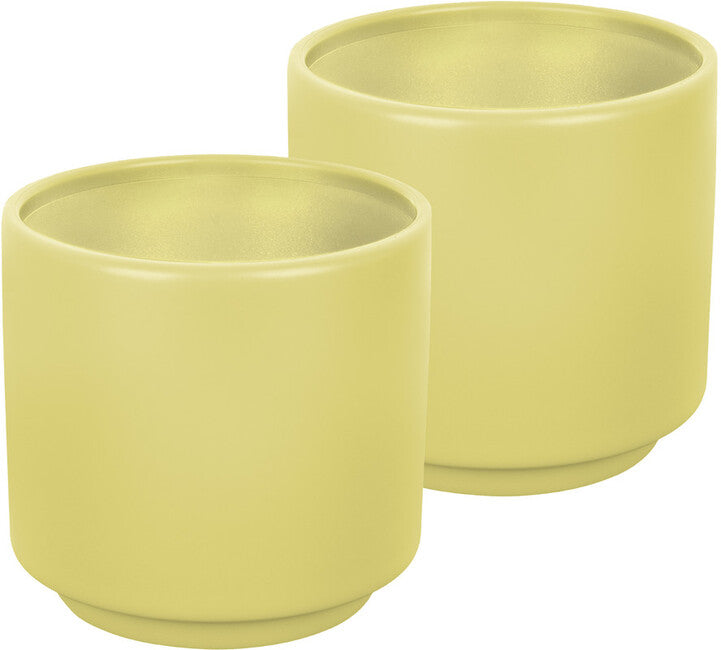 Brunner Espresso Inmano tazze da caffé 2 pezzi, giallo