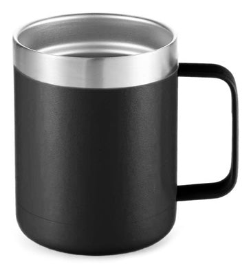 Origin Outdoors Tazza termica in acciaio inox 0,35 l, nera