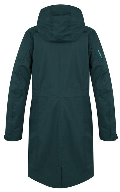 Husky Nut cappotto hardshell da donna, verde scuro