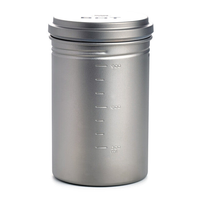 Vargo BOT ' Bottiglia Pot Titanio 1 l