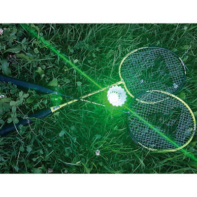 Notte magica per 2 giocatori set badminton